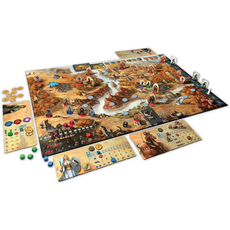 Chargez l'image dans la visionneuse de la galerie, 999games 999 games de legenden van andor: het verre land bordspel (nederlands, 2 - 4 spelers, 60 - 90 minuten, vanaf 10 jaar)