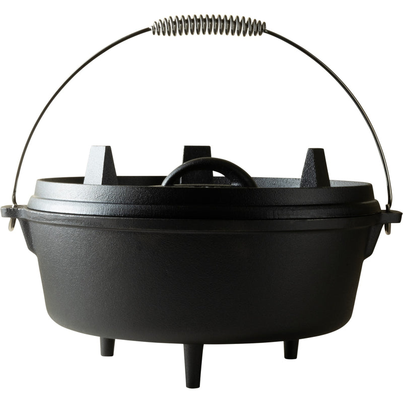 Afbeelding laden in galerijviewer, The windmill dutch oven 4,5 qt kookpan (zwart, ø 25.5 cm | 3.8 liter)