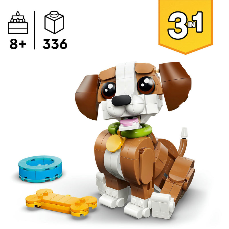 Load image into Gallery viewer, Lego schattige dieren: speelse puppy constructiespeelgoed (31382)