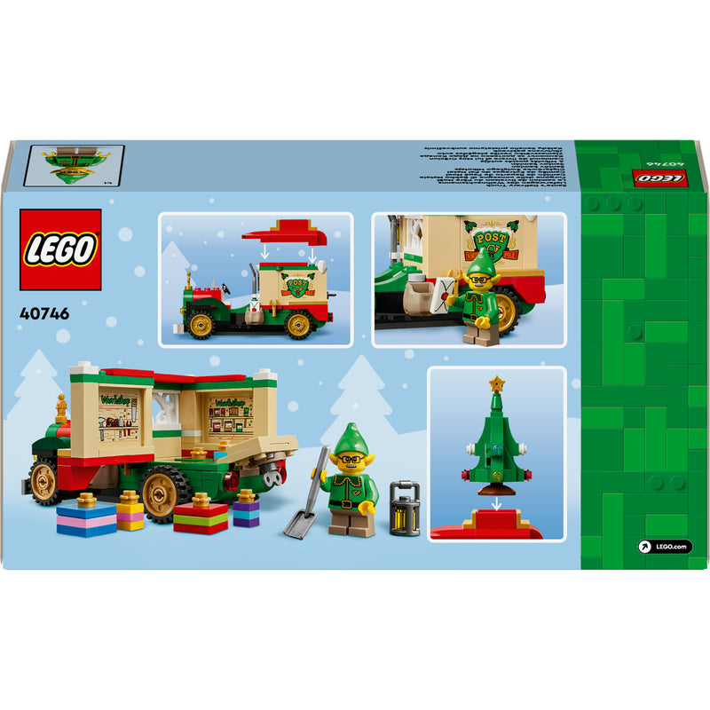 Load image into Gallery viewer, Lego iconic - bezorgtruck van de kerstman constructiespeelgoed (40746)