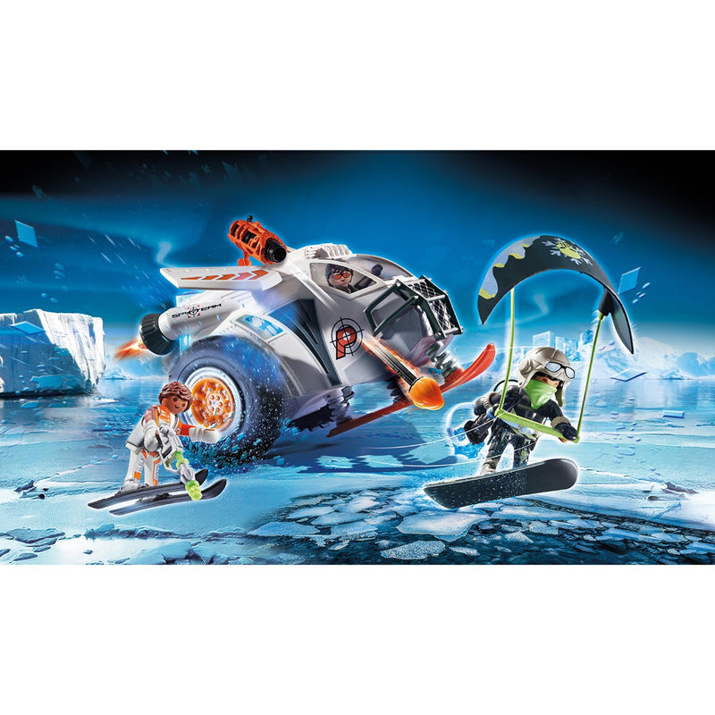 Load image into Gallery viewer, Playmobil top agents - spy team sneeuwmobiel constructiespeelgoed (70231)