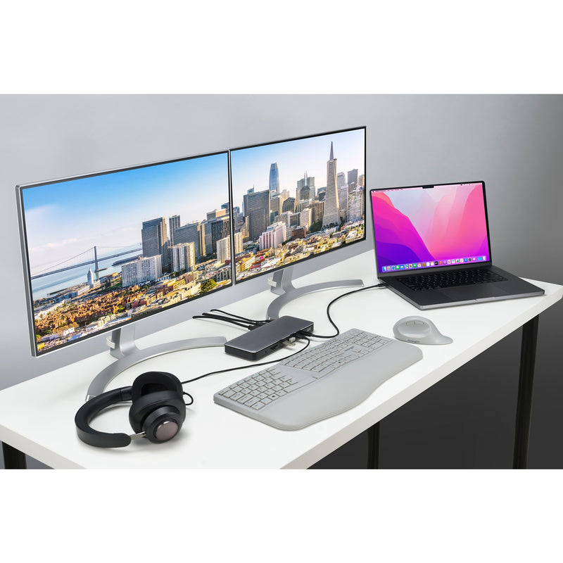 ギャラリービューアに画像をロードする, Kensington sd5760t dockingstation (zilver zwart, thunderbolt 4, usb-c, usb-a, hdmi, pd)