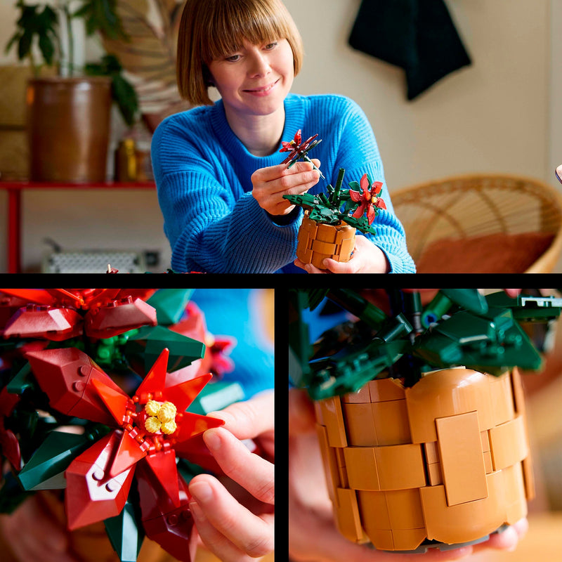 Laden Sie das Bild in Galerie -Viewer, Lego icons kerstster poinsettia - 10370