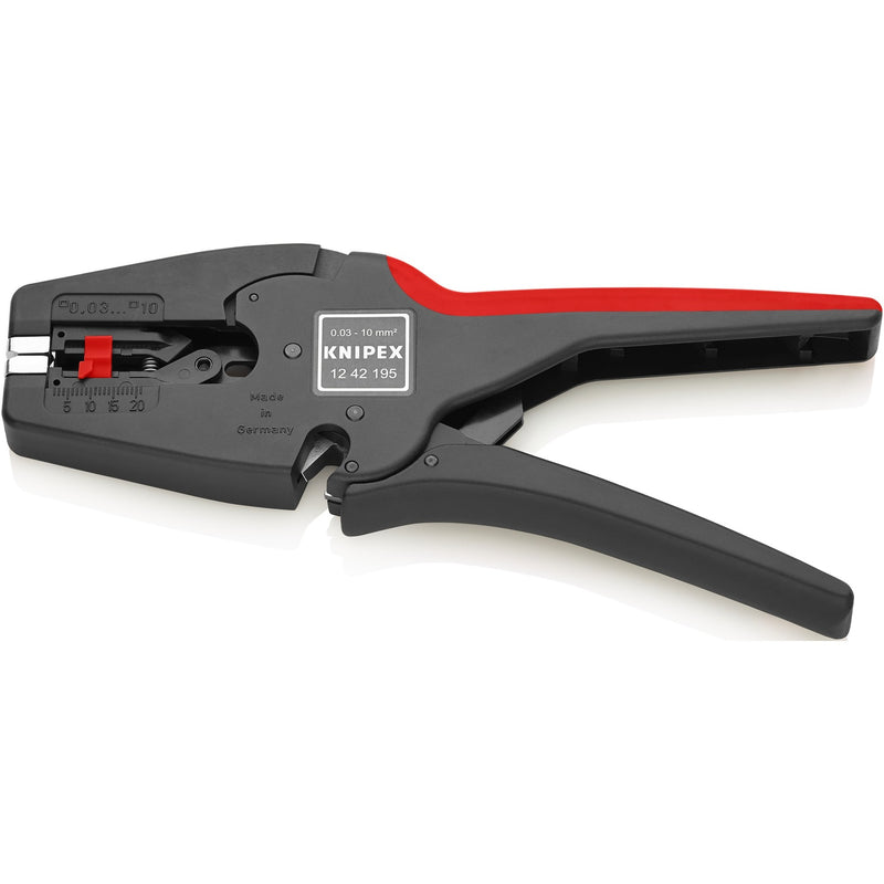 Load image into Gallery viewer, Knipex multistrip 10 automatische afstriptang 1242195 (zwart rood)