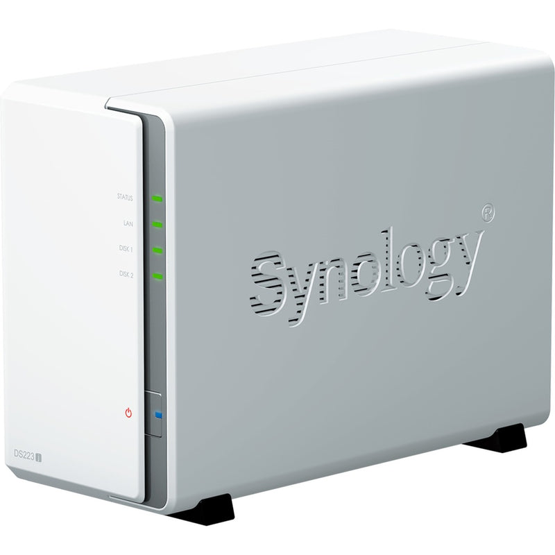 Load image into Gallery viewer, Synology diskstation ds223j nas (wit, 2x usb 3.2 gen 1)