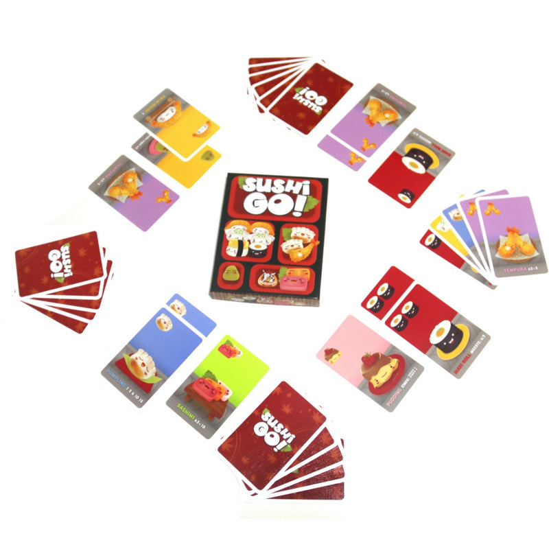Load image into Gallery viewer, White goblin games sushi go kaartspel (nederlands, 2 - 5 spelers, 15 minuten, vanaf 8 jaar)