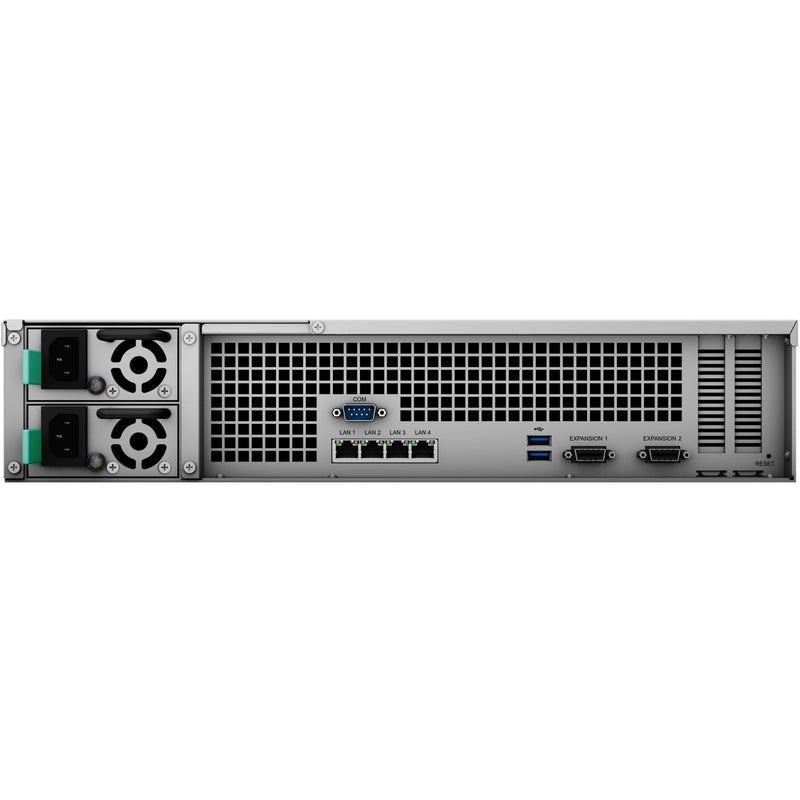 Load image into Gallery viewer, Synology rackstation rs3621rpxs nas (zwart grijs, 4x lan, usb 3.0)
