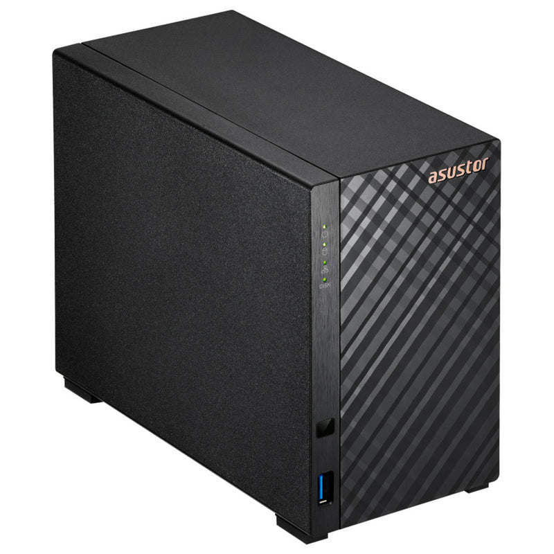 Chargez l'image dans la visionneuse de la galerie, Asustor drivestor 2 gen2 (as1202t) nas (zwart, lan, usb)