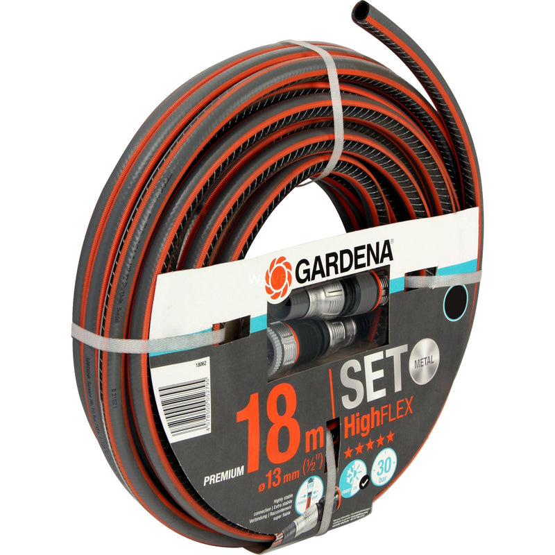 Load image into Gallery viewer, Gardena comfort highflex slang 13 mm (1 2 ) (grijs oranje, 18062-20, 18 m)