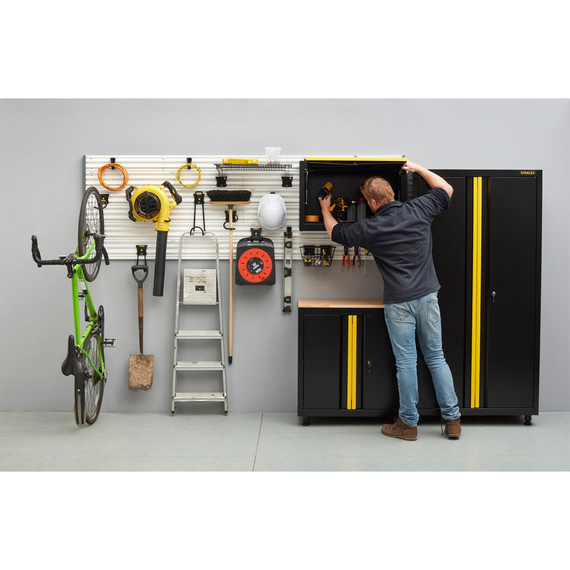 Load image into Gallery viewer, Stanley track wall - wandpaneel houder (aluminium)