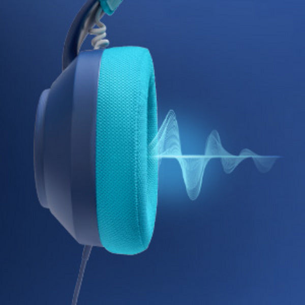 Chargez l'image dans la visionneuse de la galerie, Powera lucidsound ls10x gen 2 bedrade gamingheadset voor xbox series x|s - watergolf over-ear gaming headset (azuurblauw lichtblauw, xbox series x|s, xbox one, pc)