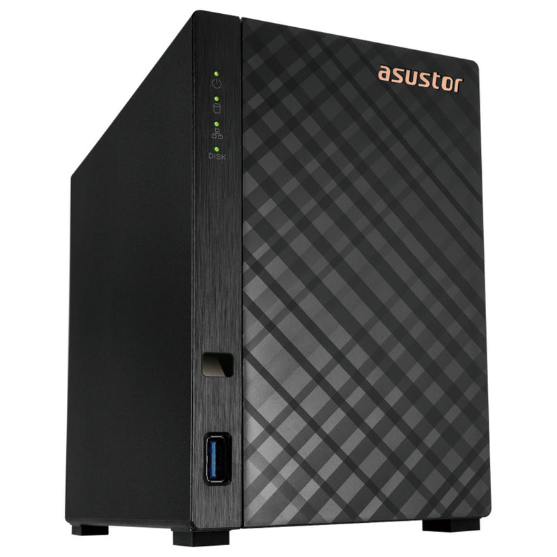 Chargez l'image dans la visionneuse de la galerie, Asustor drivestor 2 gen2 (as1202t) nas (zwart, lan, usb)
