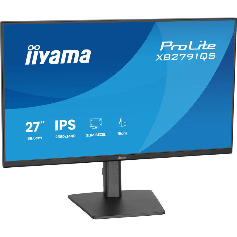 Load image into Gallery viewer, Iiyama prolite xb2791qs-b1 27 monitor (zwart (mat), hdmi, displayport, audio)