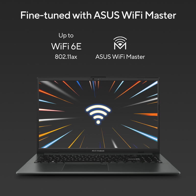 Chargez l'image dans la visionneuse de la galerie, Asus vivobook go 15 e1504fa-bq5403w 15.6 laptop (zwart | ryzen 5 40 | radeon 610m | 8 gb | 512 gb ssd)