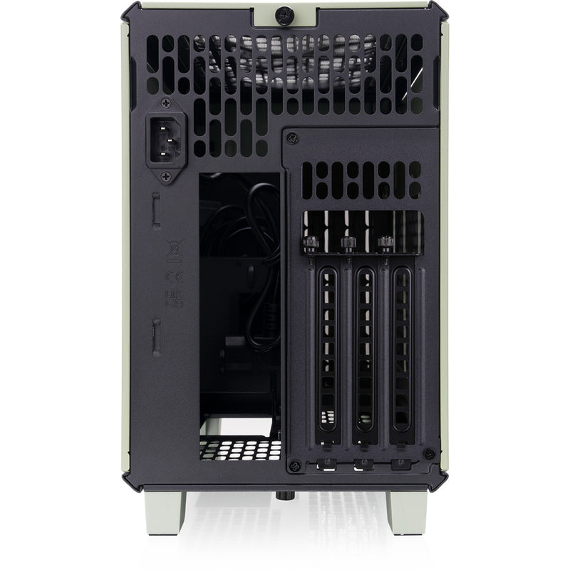 Load image into Gallery viewer, Thermaltake tr100 ws matcha green mini tower behuizing (lichtgroen | 2x usb-a | 1x usb-c)