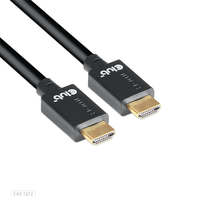 Afbeelding laden in galerijviewer, Club 3d gecertificeerde ultra high speed hdmi 2.1 kabel (zwart, 2 meter, 8k)