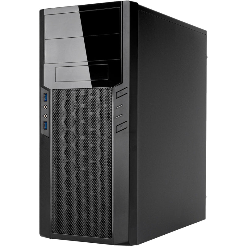 Load image into Gallery viewer, Silverstone sst-ps13b midi tower behuizing (zwart | 2x usb-a)