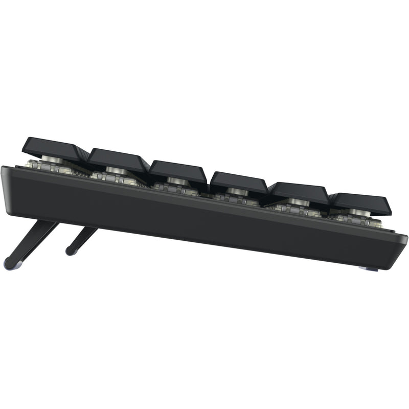 Load image into Gallery viewer, Cherry kw 550 mx lp mechanisch toetsenbord (zwart, us lay-out (qwerty), mx low profile 2.0 ivory, 96%, white leds, pbt keycaps)