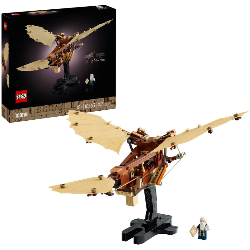 Load image into Gallery viewer, Lego icons - de vliegmachine van leonardo da vinci constructiespeelgoed (10363)