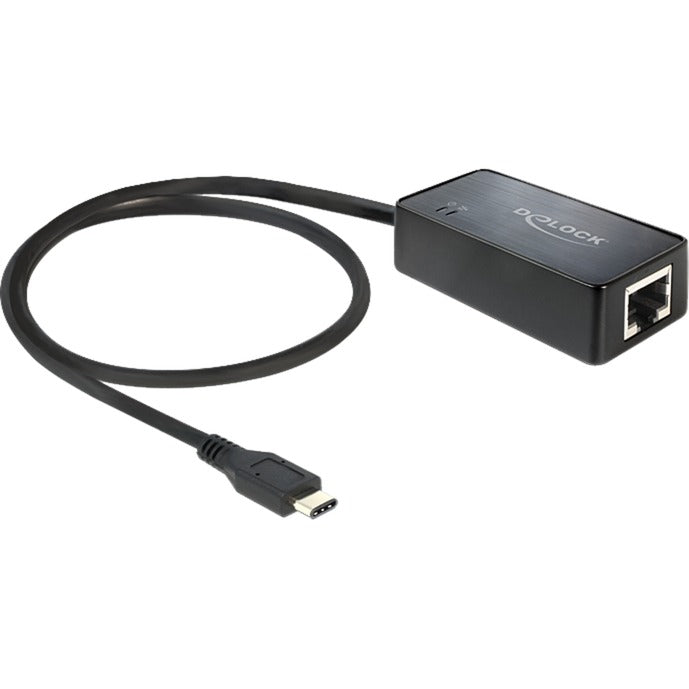 Load image into Gallery viewer, Delock usb-c - gigabit lan adapter (zwart)
