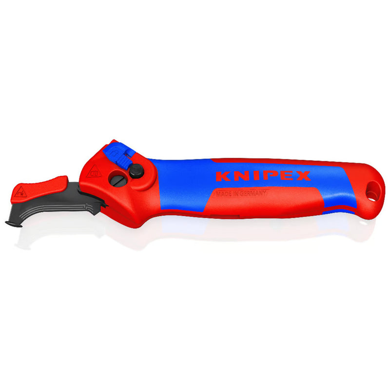 Load image into Gallery viewer, Knipex kabelmes, met glijschoen (rood blauw)