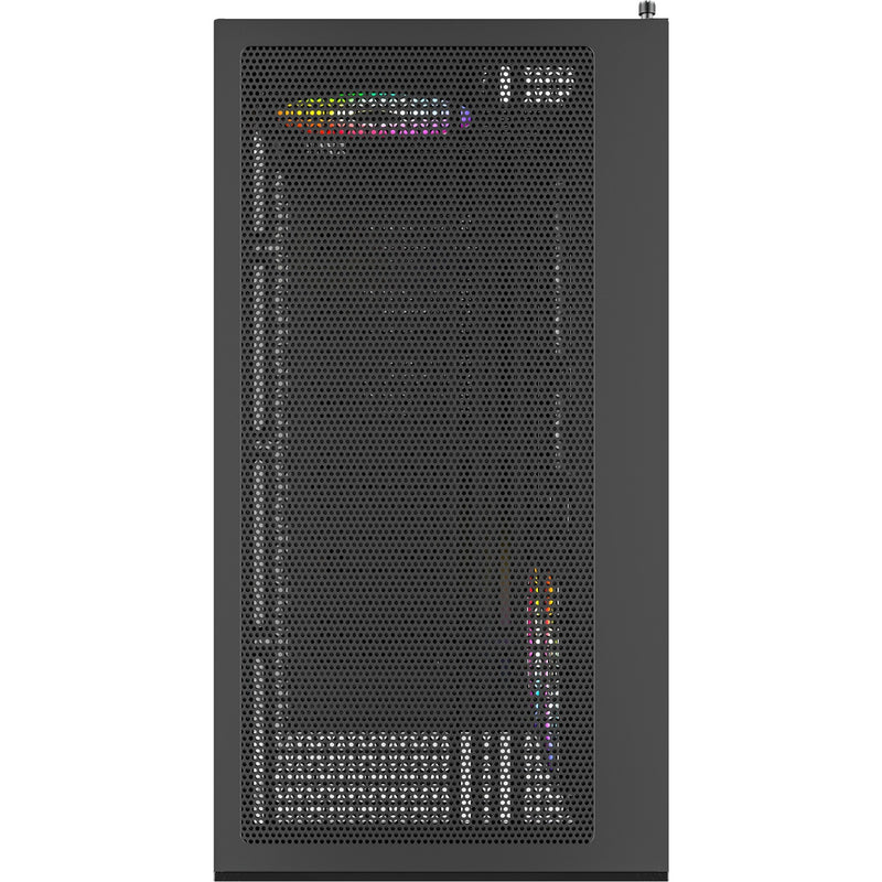 Load image into Gallery viewer, Montech xr midi tower behuizing (zwart | 2x usb-a | 1x usb-c | rgb | tempered glass)