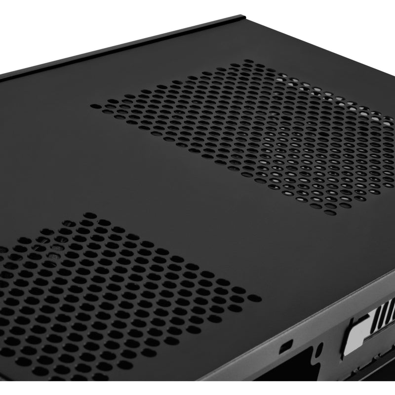 Load image into Gallery viewer, Silverstone sst-ml09b htpc behuizing (zwart | 2x usb-a)