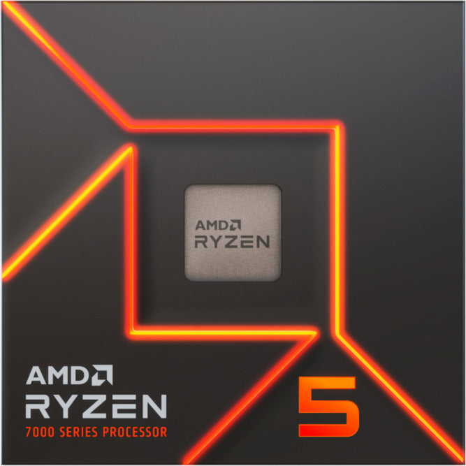 Load image into Gallery viewer, Amd ryzen 5 7400, 3,7 ghz (4,7 ghz turbo boost) socket am5 processor (unlocked, boxed)