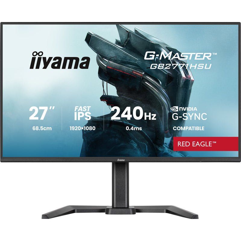 ギャラリービューアに画像をロードする, Iiyama g-master red eagle gb2771hsu-b1 27 gaming monitor (zwart, 2x hdmi, displayport, usb-a, usb-c, 240 hz)