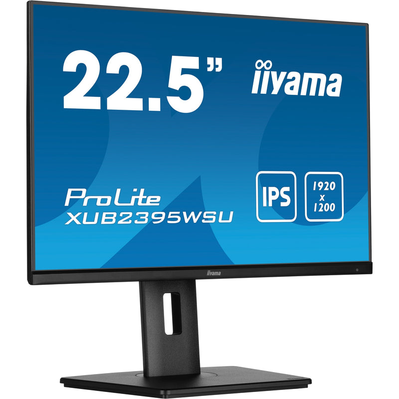 Load image into Gallery viewer, Iiyama prolite xub2395wsu-b5 22.5 monitor (zwart, hdmi, displayport, vga, 2x usb-a, usb-b)