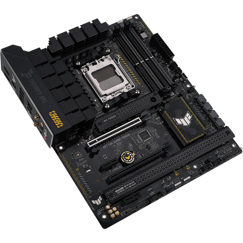 Load image into Gallery viewer, Asus tuf gaming b650-plus wifi socket am5 moederbord (zwart lichtoranje, raid, 2.5gb-lan, wi-fi 6, bt 5.2, sound, atx)