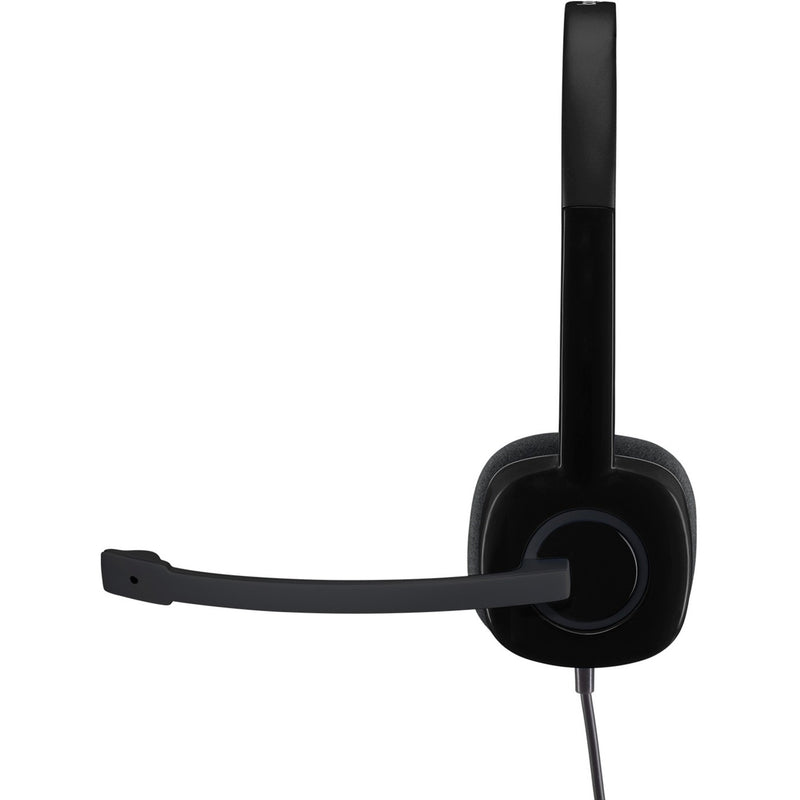 Afbeelding laden in galerijviewer, Logitech stereo headset h151 on-ear (zwart)