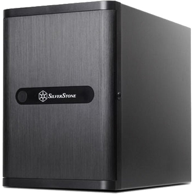 Load image into Gallery viewer, Silverstone sst-ds380b mini tower behuizing (zwart | 2x usb-a)