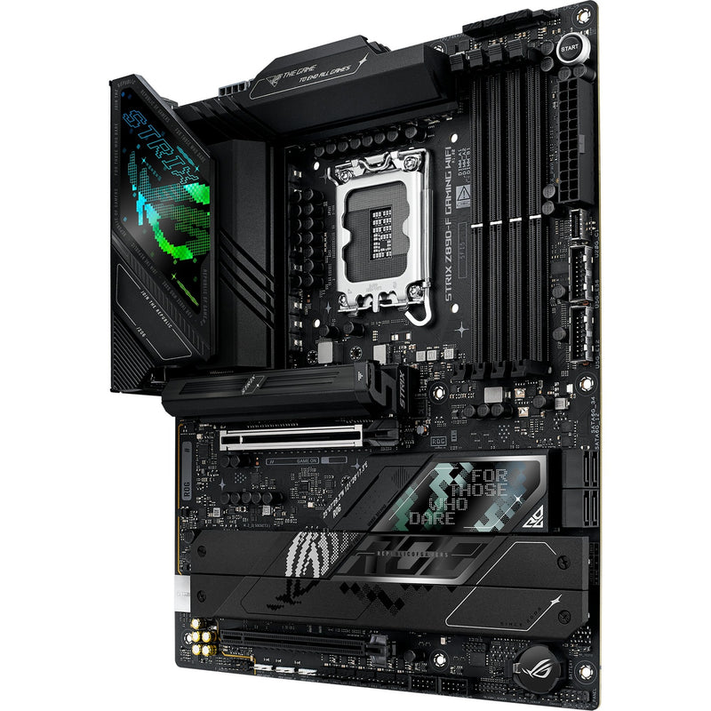 Load image into Gallery viewer, Asus rog strix z890-f gaming wifi socket 1851 moederbord (zwart, raid, 2.5gb-lan, wi-fi 7, bt, sound, atx)