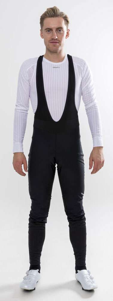 Load image into Gallery viewer, Craft ideal pro wind - long bib tights with padding