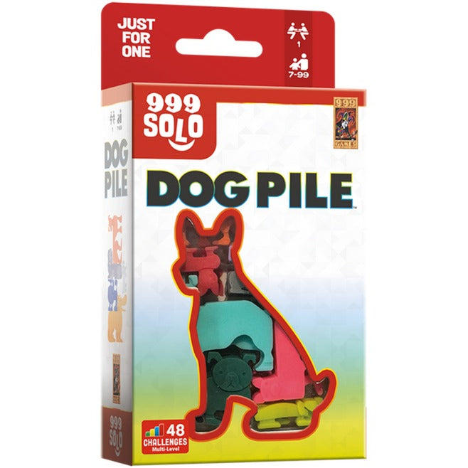 Load image into Gallery viewer, 999games 999 games dog pile denkspel (nederlands, 1 speler, vanaf 7 jaar, 48 opdrachten)