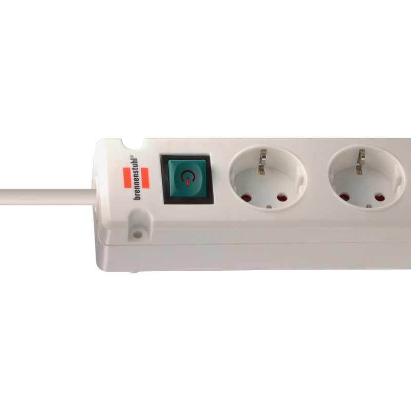 Load image into Gallery viewer, Brennenstuhl bremounta stekkerdoos 5-voudig met 2 usb c-laadcontactdozen stekkerdoos (wit, 2x usb c)