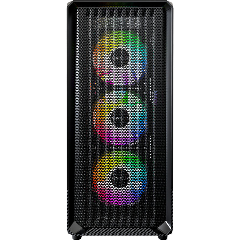 Load image into Gallery viewer, Montech x5 midi tower behuizing (zwart | 2x usb-a | 1x usb-c | tempered glass)
