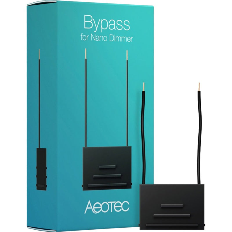 Cargue la imagen en el visor de la galería, Aeotec dimmer bypass (zwart)