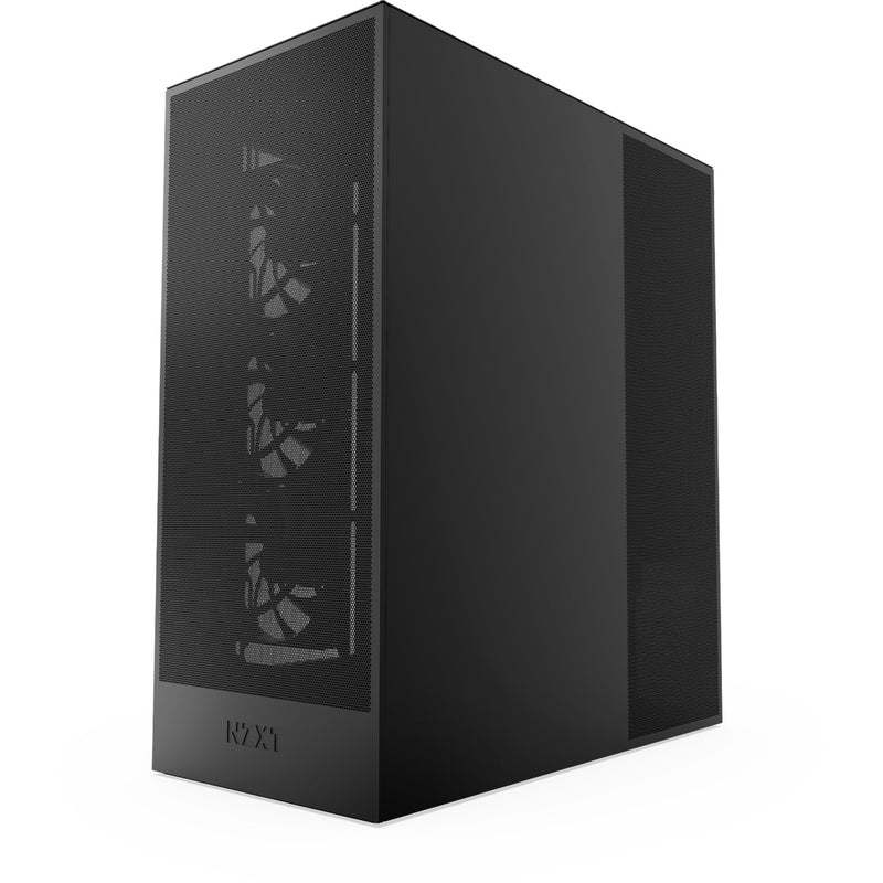 Load image into Gallery viewer, Nzxt h7 flow (2024) midi tower behuizing (zwart | 2x usb-a | 1x usb-c | tempered glass)