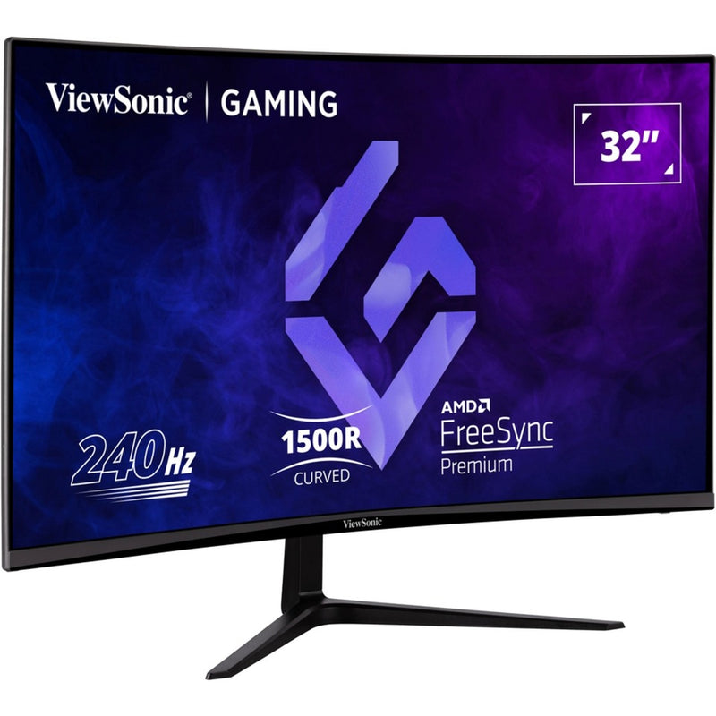 Chargez l'image dans la visionneuse de la galerie, Viewsonic vx3219-pc-mhd 32 curved gaming monitor (zwart, 2x hdmi, 1x displayport, 240 hz)