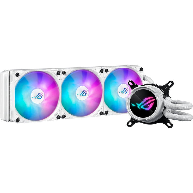 Load image into Gallery viewer, Asus rog strix lc iii 360 argb waterkoeling (wit, 4-pins pwm fan-connector)