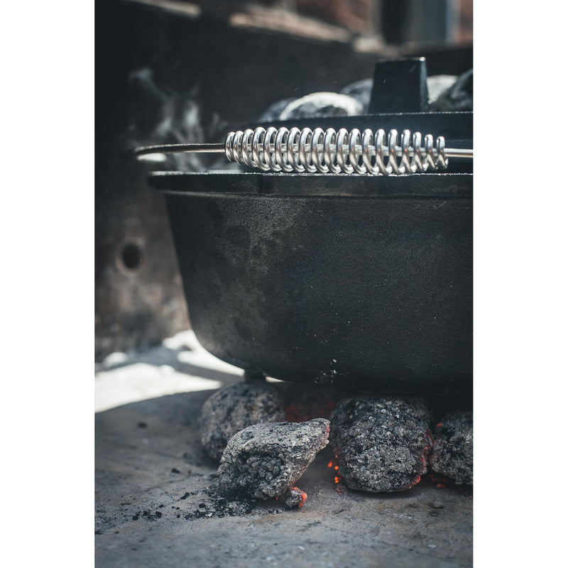 Afbeelding laden in galerijviewer, The windmill dutch oven 4,5 qt kookpan (zwart, ø 25.5 cm | 3.8 liter)