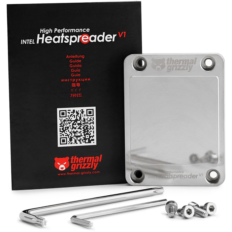 Load image into Gallery viewer, Thermal grizzly intel high performance heatspreader v1 heatsink (zilver)