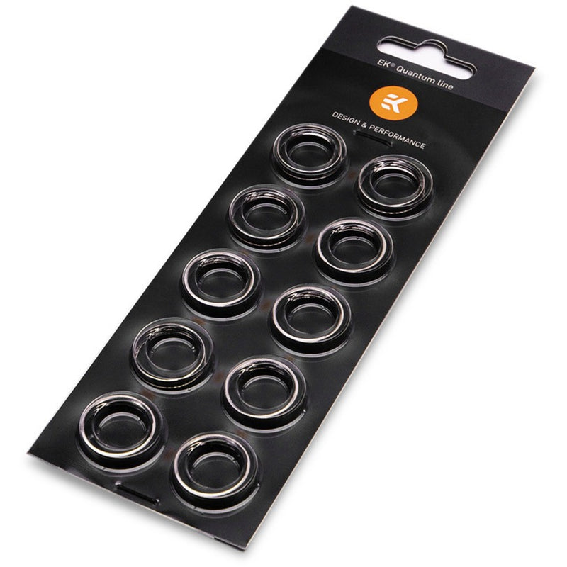 Load image into Gallery viewer, Ekwb ek-torque htc-16 color rings pack - nickel waterkoeling (10 st)