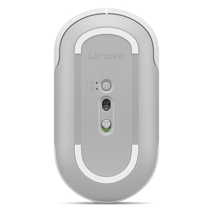 Chargez l'image dans la visionneuse de la galerie, Lenovo 350 stille bluetooth-muis (lichtgrijs, 2400 dpi, bluetooth® 5.3)