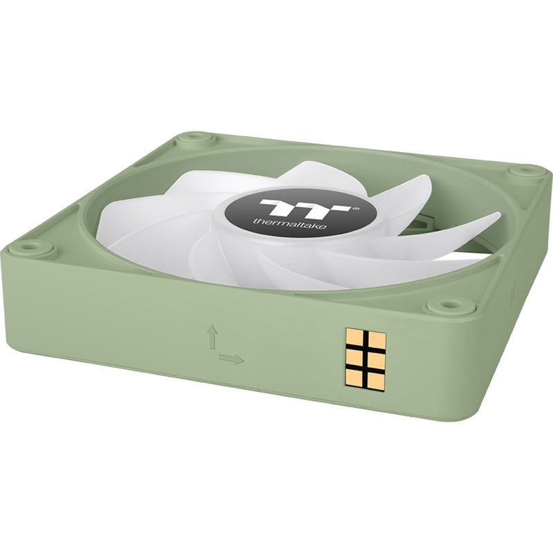Load image into Gallery viewer, Thermaltake ct120 ex reverse argb sync pc cooling fan matcha green (3-fan pack) case fans (lichtgroen, 3 stuks, 120 x 120 x 25 mm, pwm)