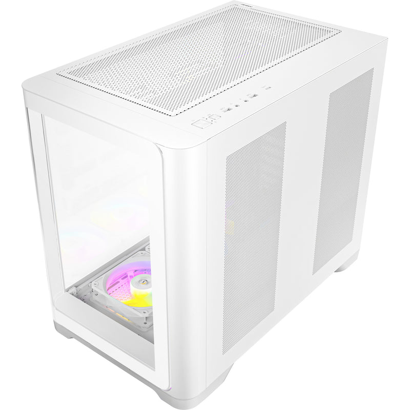 Load image into Gallery viewer, Antec c5 curve argb midi tower behuizing (wit | 2x usb-a | 1x usb-c | tempered glass)
