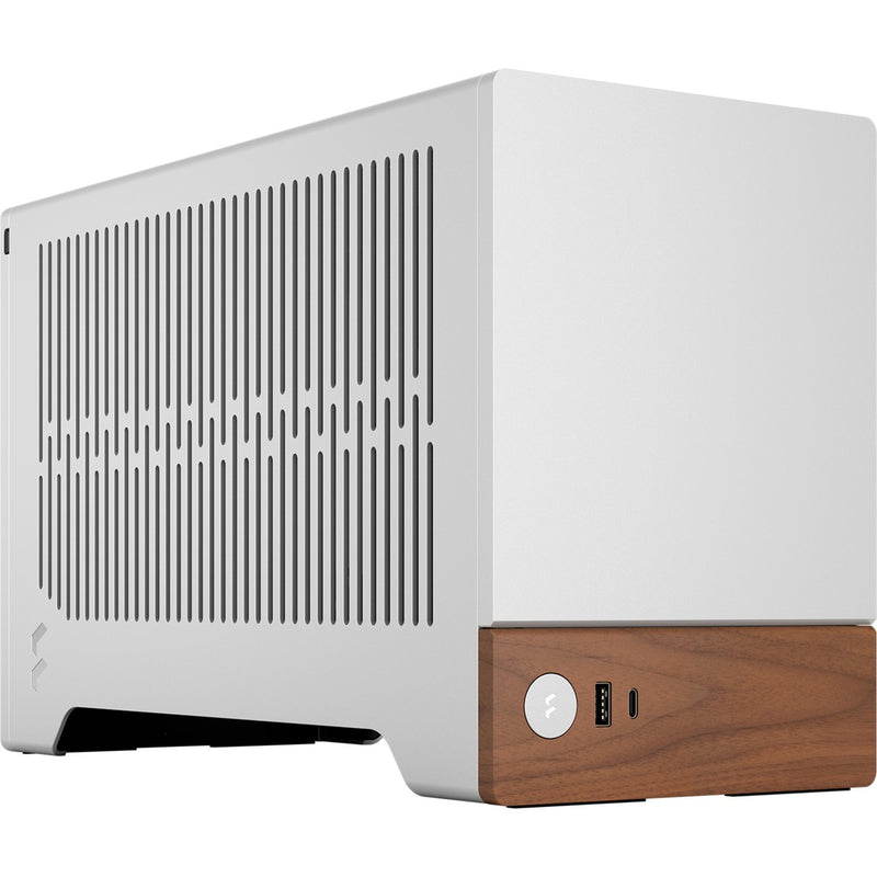 Load image into Gallery viewer, Fractal design terra mini tower behuizing (zilver houtkleur | 1x usb-a | 1x usb-c)