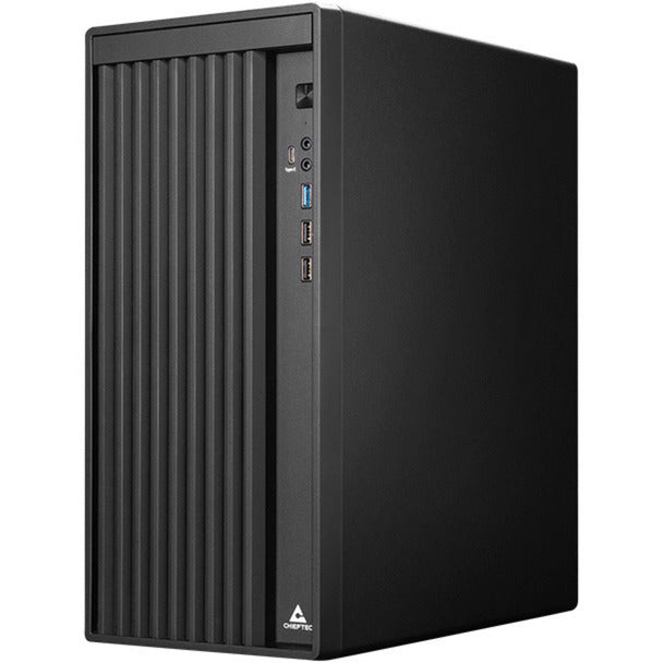 Laden Sie das Bild in Galerie -Viewer, Chieftec uni bs-20b-op mini tower behuizing (zwart | 3x usb-a | 1x usb-c)